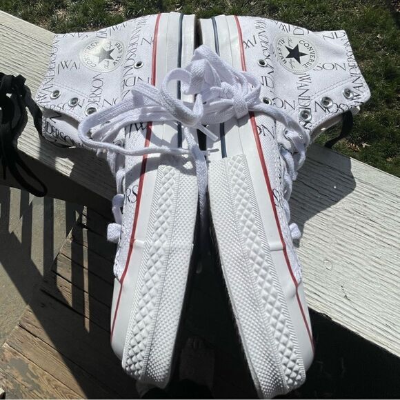 Converse X JW Anderson CTAS Hitop Sneakers - Picture 7 of 10
